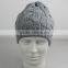 100% acrylic heather knitted beanies unisex