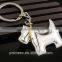 Fashion Dog Shaped Metal Key Chain Key Ring Hot Gift Engraved Your Name
