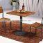 E0731 philippine dining table set/dining room furniture/hideaway table and chair