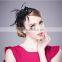 Wedding Feather Sinamay Bridal Party Fascinator