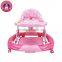 bear play toy Music and Lights baby animal shape 4 wheels baby walker