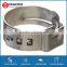 galvanized iron hose clamp prices with best low price