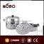 double layer deep steel lid Stainless Steel Food steamer