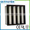 Mini Pleated Large Air Flow Plastic Air Filter Frame