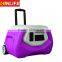 Picnic Ice Cooler Box With Wheels, Table And Chair