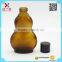 wholesale 30ml amber calabash glass medicine bottle