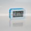 smartlite digital LCD clock, intelligent clock, smart night light calendar clock