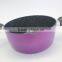 2015 new forged ceramic non-stick induction soup pan cookware