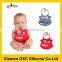Hot selling silicone waterproof baby bib