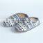Woman Knitted Indoor Slipper With Heel