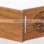 Wooden Folding Pocket Comestic Mirror