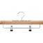 Professional Standard Wood Clothes Hanger With Locking Bar