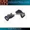 Yukai 5/8 plastic curved buckle/plastic luggage buckle/plastic connect buckle