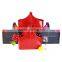 Top grade leather gift basket hotel special gift basket originality Spring Festival gift basket Festival gift packing factory