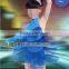 2016 girls latest design Latin dance skirt