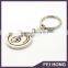 Advertising Cute fish logo spinning keychain