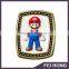Custom Own Design Good Price Digital Printing Lapel Badge With Super Mario