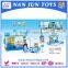 fashion pretend play doll house set with sounds and light for kids