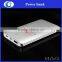 aluminum casing mobile power bank with led torch