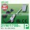 applique da parete lungo braccio LED
