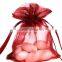 Wholesale High Quality Customized Logo Drawstring Colorful Organza Gift Bag                        
                                                Quality Choice