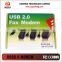 External USB 2.0 56Kbps fax MODEM RJ11