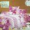 Flower design bed sheet fabric