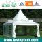 White PVC frame pinnacle tent pinnacle events canopy