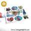 Smilie face carton flashing reflect light tape paper sticker