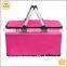 High quality eco-friendly aluminum film tote porable insulated cooler basket