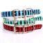 Ekia Wholesale Leopard PU Leather Dog Collars