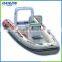 Made-in-China CE Certificate Factory Price Rigid Hull Fiberglass Cheap inflatable inflatable boat