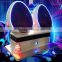 2 Seats 9D VR Egg Simulator for Amusement Park with VR Headset Virtual Reality Cinema 9DVR