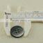 high quality pearled 4 hole black mop shell button