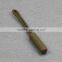 plastic zipper puller with cylinder shape