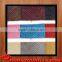 wavy grain add gitter leather for making fashion wallet,shoes upper