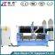 YASKAWA Servo Motor 4 Axis CNC Router Machine For Stone Wood Aluminum ZK-1325 With Dust Collector 5.5KW Water Cooling Spindle