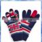 young boys London city novelty knitted finger gloves