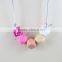 multicolor baby silicone teething necklace factory wholesale silicone teething necklace TN012