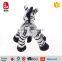 Quality Safe Baby Teether with Plush Animal Zebra Toy China Wholesaler