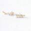 Fashion 925 Sterling Silver Flower Star Ear Pins Earring