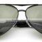 Top quality classic metal frame aviator pilot driving polarized sunglasses for man eyeglass eyewear