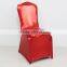 Factory New design Metalic Red Spandex Chair Cover