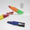 stacking crayons /plastic clear multi point color crayon set