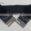 strech elastic snap buckle belt for women dress