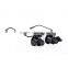 2 led magnifier eye glasses magnifying