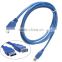 2016 new arrival 0.5/1/1.8m USB 3.0 A Male Plug to Female Socket Super Fast Extension Cable Cord