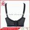 Adjustable high quality ladies underwear deep V-shape ladies bra waith high grade