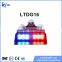 DC12V red blue strobe lights waterproof IP66 LED visor dash lights LTDG16
