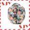Design your own 100% cotton flower print baseball cap